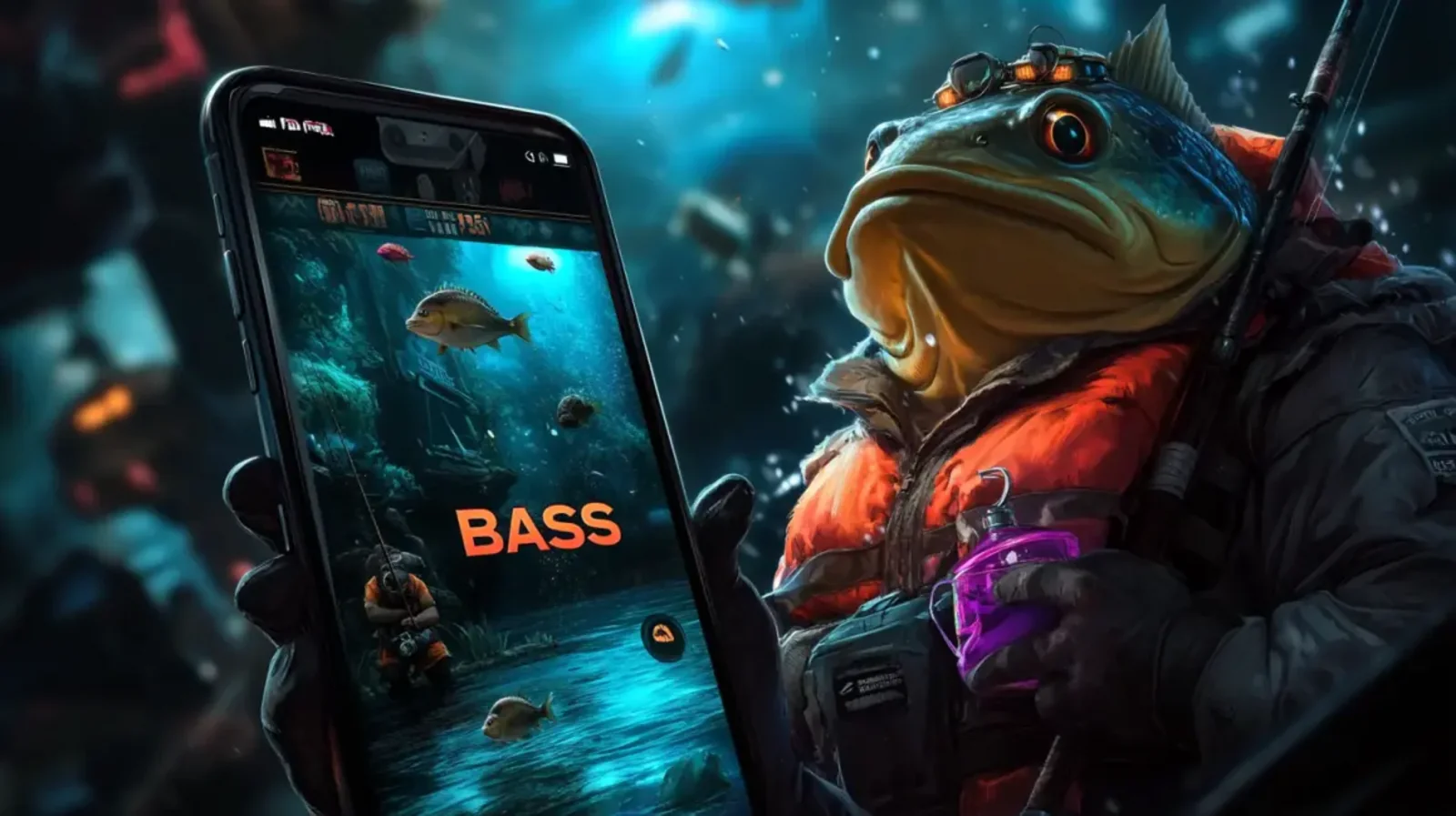 O popular jogo de caça-níqueis Big Bamboo, com um panda sorridente ao lado de um letreiro de madeira iluminado com o nome do jogo em um cenário de bambu